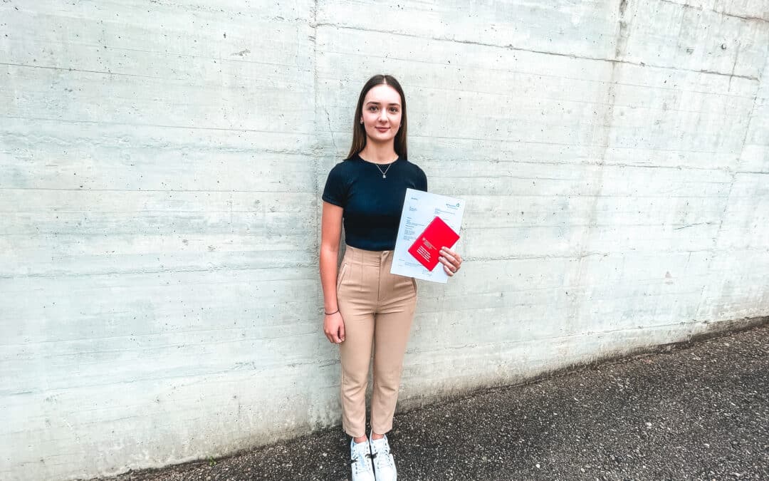Gratulation zum Lehrabschluss!