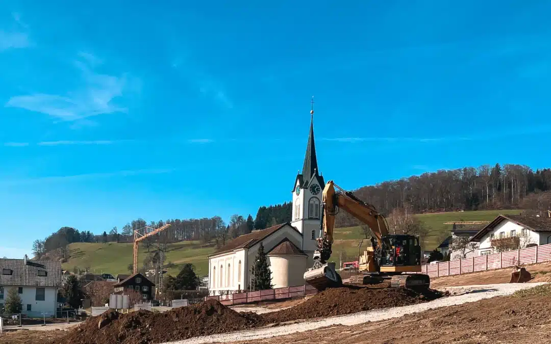 Baustatus Neubauprojekt Sunny – Uffikon